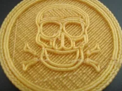 Skull and Crossbones Coin