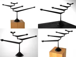 Spin Table Candelabra 3D model