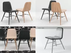Spine chair 3D model