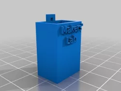 square pencil cup