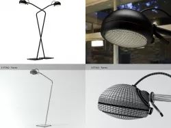 Stand Alone Floor lamp 3D model