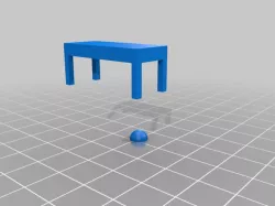 Table w/ bowl
