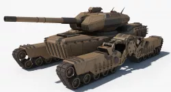 Tank Bend 3D model