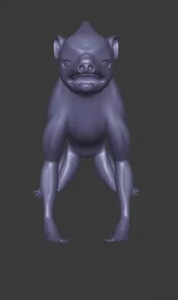 The beast 3D model