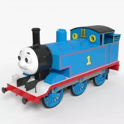 Thomas the Train Low-poly  3D model