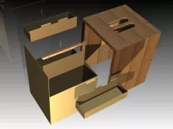 Tool box + stool