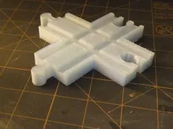 Train Track Cross Joint