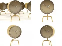 Tripod clock 3D model