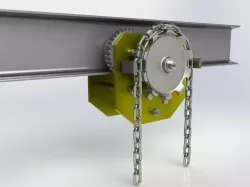 Trolley chain hoist