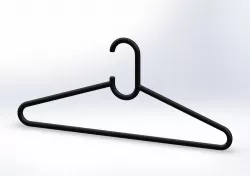 Tutorial: how to create a cloth hanger (using Sweep) in solidworks 