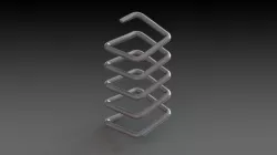 Tutorial: How to model Square Spring in SolidWorks (Requested to me on Youtube)
