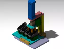 welding plastic parts by electrical elements