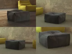 Zoe pouf 65 3D model