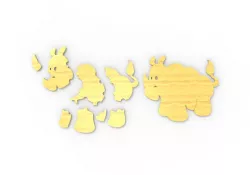 3D Animals puzzle