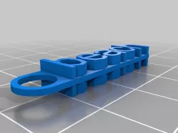 Beach Keychain