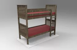 bed "Jasmine" 2 tiers