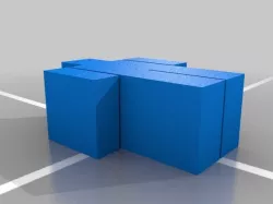 Blank Minecraft figure
