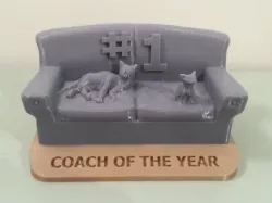 Coach (Couch) of the Year Trophy
