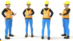 Construction Worker by Tommy