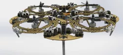 Dual-Axis Quadrotor Renders