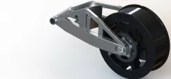 Ensemble Porte Couronne - Roue Aprilia RSV