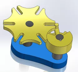 Geneva Mechanism (Solidworks)