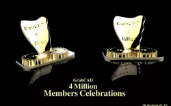 GrabCAD 4 Million Members Celebration
