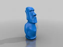 Grumpy Moai