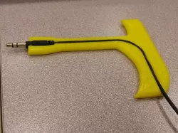 Headphone extension for docking station