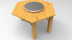 Hexagonal Table