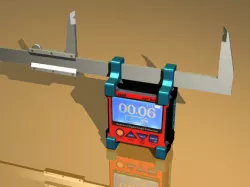 Incidence meter for hydrofoils and RC plane wings
