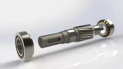 input shaft, gear part1