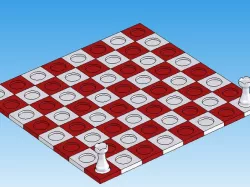 Interlocking Chess Board