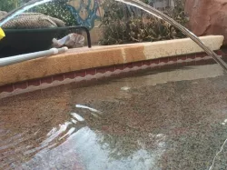 Laminar Flow Fountain Head with Garden Hose Threads