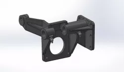 M35a2 Dual Circuit master Cylinder Bracket