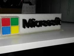 Microsoft 3D logo
