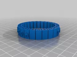 My Customized flexible name bracelet