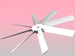 Nine Foot Cooling Tower Prop