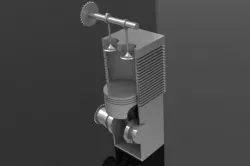 One Cylinder Engine