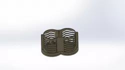 plastic pen holder