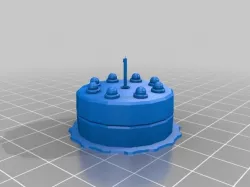 Portal cake