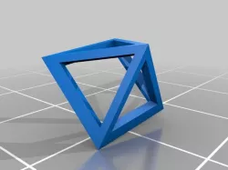 Pyramid cutout