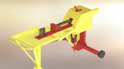 Rack firewood stake