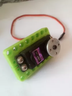 Servo-Lego Mount