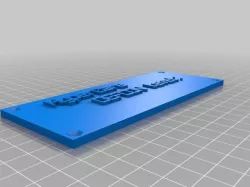 Simple Name Sign _Customized for Dan