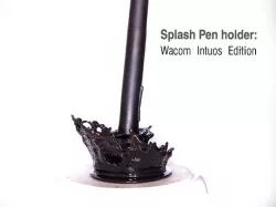 Splashing Pen holder; Wacom Intuos Edition
