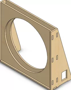 Suporte Filtro Carvão Ativado
