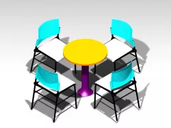 Table and Chair Assembly