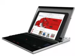 Tablet holder with ThinkPad keyboard / TrackPoint