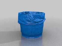 Trash Can 3D Scan